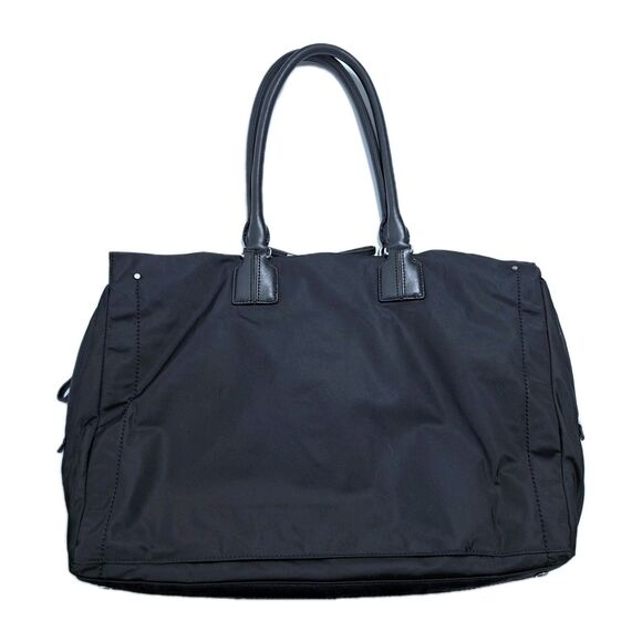 Tumi Black Nylon Leather Voyager Derby Professional Tote Shoulder Briefcase Bag - Picture 3 of 15